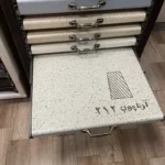 صفحه کابینت MDF روکش آرتاویل طرح کرم شنی