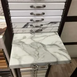 صفحه کابینت MDF روکش آرتاویل طرح امپریال سفید