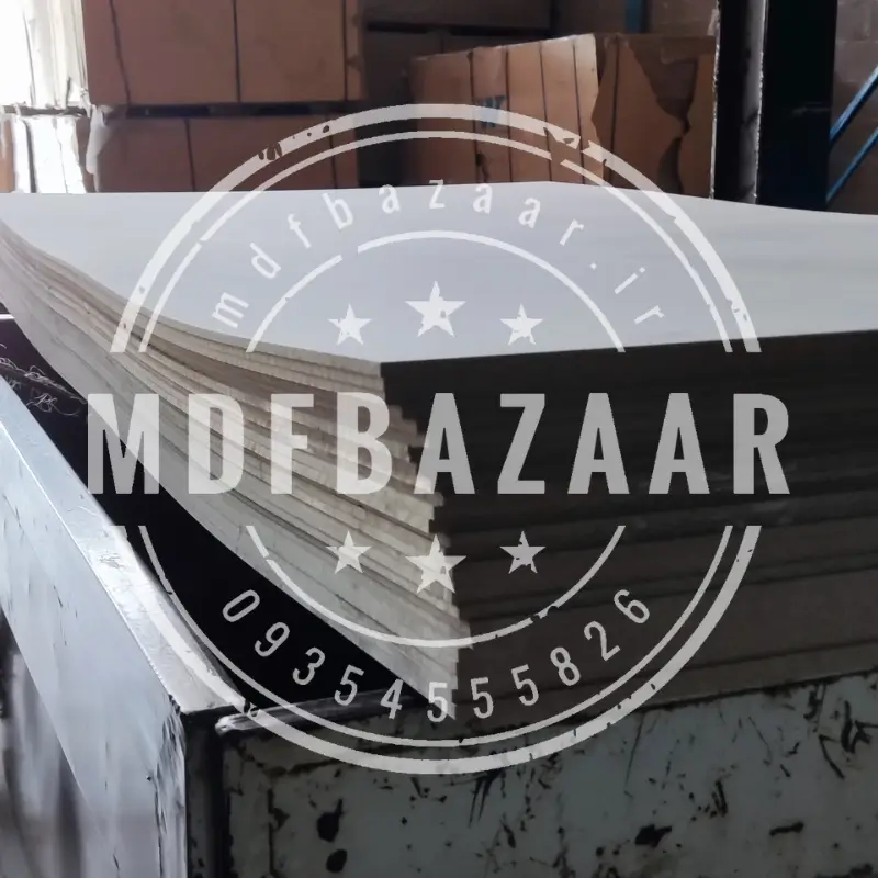 ورق ام دی اف خام 12 میل کوچک خارجی