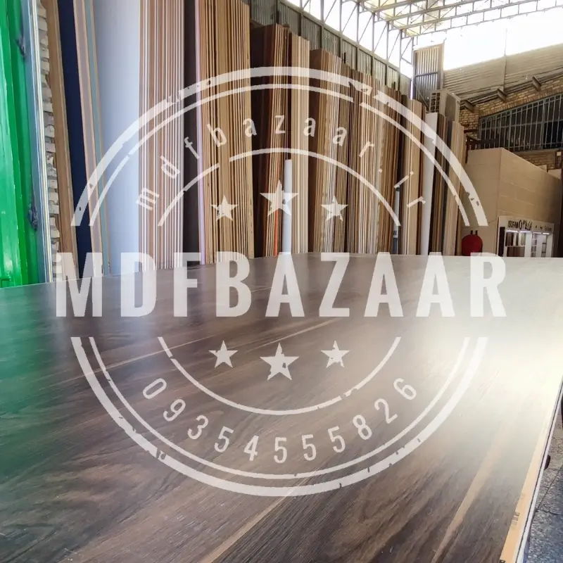 ورق MDF طرح چوب تیره