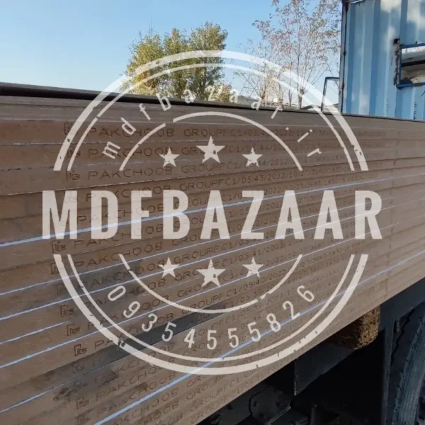 ورق ام دی اف سفید بدنه کابینت پاک چوب