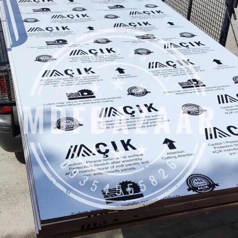 ورق ام دی اف هایگلاس ایرانی سفید براق