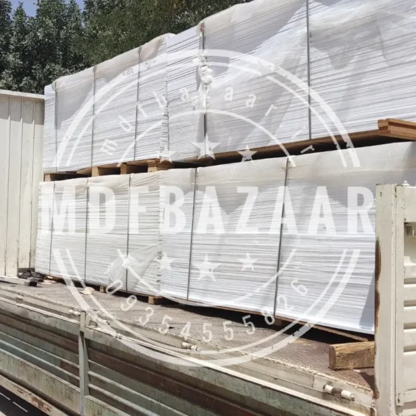 ورق فومیزه پی وی سی خام 16 میل سفید