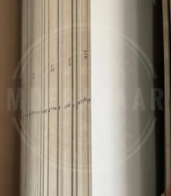 ورق ام‌دی‌اف پاک چوب گروه متالیک طرح کرم متالیک کد 1116