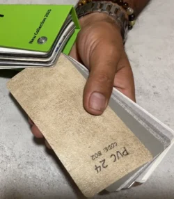 ورق پیویسی فومیزه یکرو روکش طرح بتن کد 802