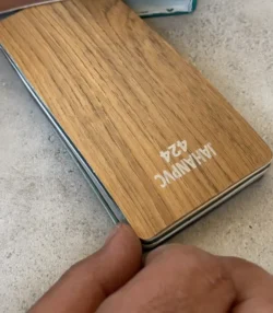 ورق پیویسی فومیزه یکرو روکش طرح چوب کد 424