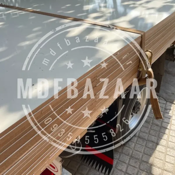 ورق ام_دی_اف سفید متالیک