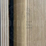 ورق ام‌دی‌اف آذران چوب کویر گروه برجسته طرح گردو روشن کد 287