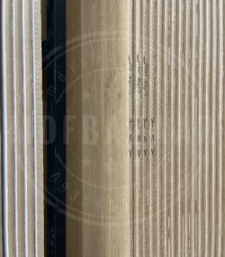 ورق ام‌دی‌اف آذران چوب کویر گروه برجسته طرح گردو روشن کد 287