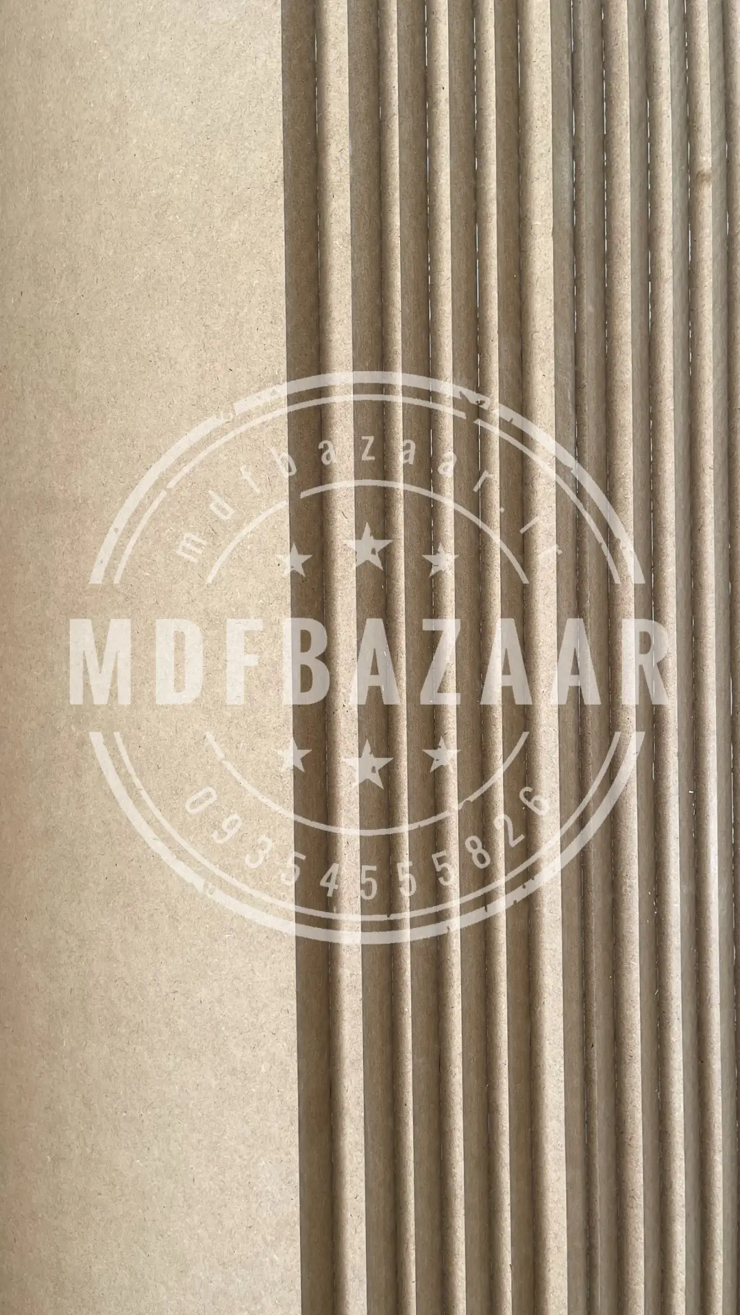 ورق MDF خام