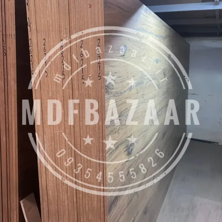ورق MDF طرح چوب