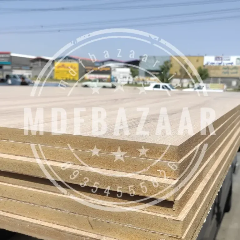 ورق MDF طرح چوب روشن